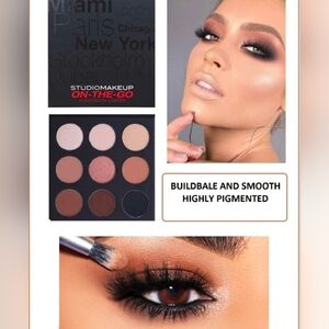 Studio Makeup Makeup On-The-Go Studio Makeup Eyeshadow Palette